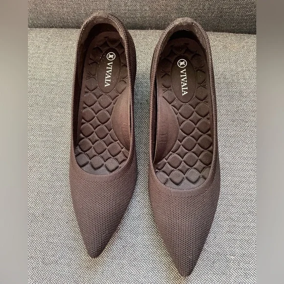 VIVIAIA Deborah Pointed-Toe Stress Free Wedge Heels - Picture 3 of 8